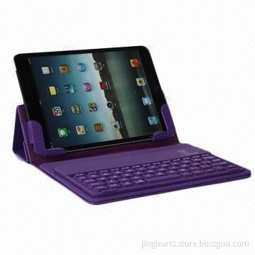Bluetooth Wireless Keyboard for iPad, iPad 2 and iPad 3, Silicone Leather